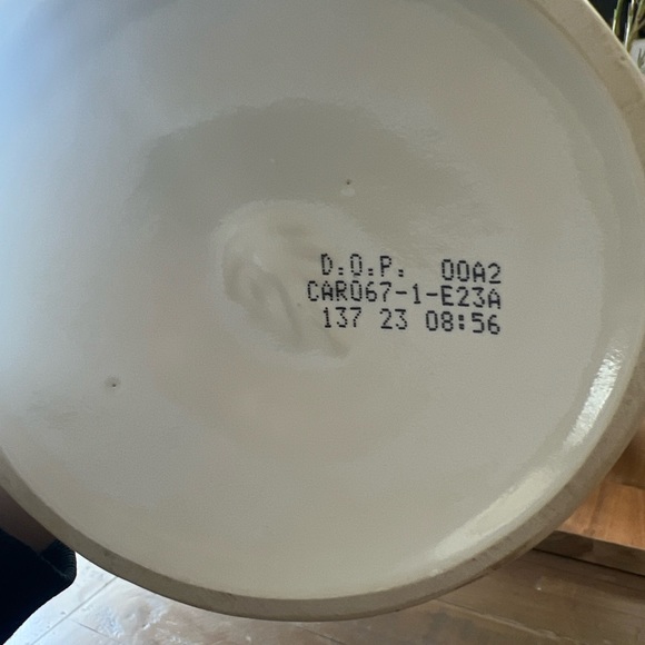 EMPTY Clase Azul Reposado Tequila Bottle 750ml Hand Painted Blue & White - Picture 8 of 9